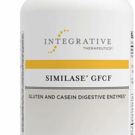 Integrative Therapeutics Similase GFCF - Digestive Enzyme Supplement for Adults - Supports Casein & Gluten Digestion* - Gas & Bloating Support* - Dairy-Free & Vegan - 120 Count (60 Servings)