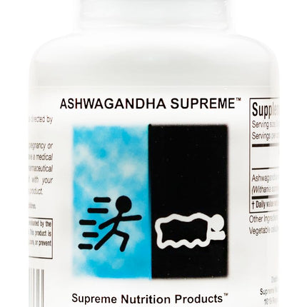 Supreme Nutrition Ashwagandha Supreme, 90 Pure Ashwagandha Vegetarian Capsules