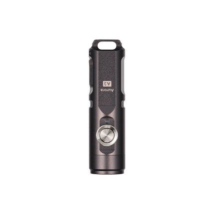 RovyVon A3 Gen 4 Mini Keychain Flashlight- Super Bright 650 Lumens, USB C Rechargeable EDC Flashlight Water-Resistant, Compact and Portable for Everyday Carry, Camping, Emergency (Gun Grey)