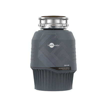 InSinkErator EVOLUTION 0.75HP 3/4 HP, Advanced Series EZ Connect Continuous Feed Food Waste Garbage Disposal, Gray
