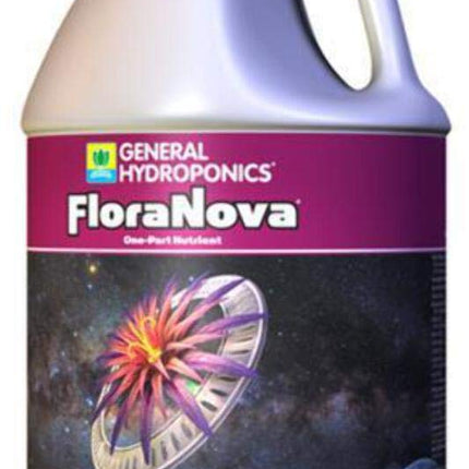 General Hydroponics FloraNova Bloom 1 Gallon 128oz Liquid Nutrient Grow Formula