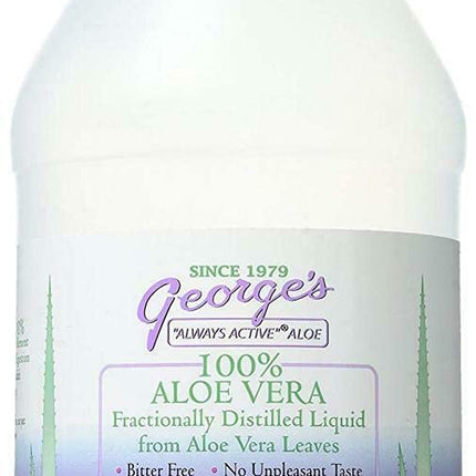 George's Always Active Aloe Vera - 128 fl oz by George's