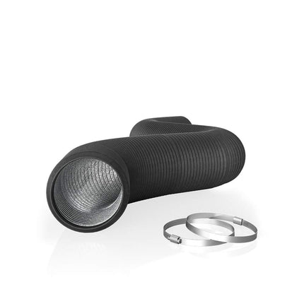 AC Infinity Flexible 6-Inch Aluminum Ducting, Heavy-Duty Four-Layer Protection, 8-Feet Long for Heating Cooling Ventilation and Exhaust