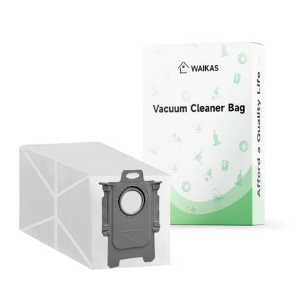 WAIKAS 20-Pack Vacuum Bags for Roborock Qrevo S Pro, Saros & Qrevo Series