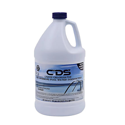 CPDI Champion Pool Shock - Ready to Use Liquid Chlorine - Commercial Grade 12.5% Concentrated Strength - 1 Gallon