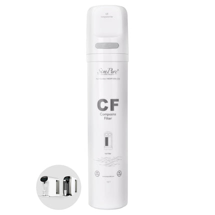 Original SimPure Y7/Y7P Series CF Filter Replacement Cartridge for SimPure Y7, Y7P-W, Y7P-BW, 6 Months Replacement Cartridge (1 Pack)
