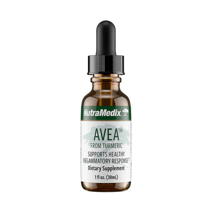NutraMedix Avea Turmeric Extract - Liquid Turmeric Supplement for Stress, Mood Support & Promoting a Healthy Inflammatory Response - Daily Stress Relief Drops (1oz / 30ml)