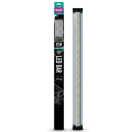 Arcadia Jungle Dawn LED Bar 34" Long 51 Watts High Lumen Output – High Output LED Light Bars for Reptiles, Terrariums, Plants and Indoor Use, Long Lasting Easy to Use Natural Plant Grow Lighting