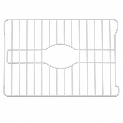 Better Houseware Sink Protectors for Kitchen Sink, Protective Metal Grid, 16x12.3x1 inches, White Kitchen Sink Mat to Shield Sink Base from Scratches, Rust-Resistant Coating, M