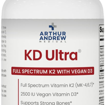Arthur Andrew Medical, KD Ultra, Immunity, Heart and Bone Health, 90 Capsules