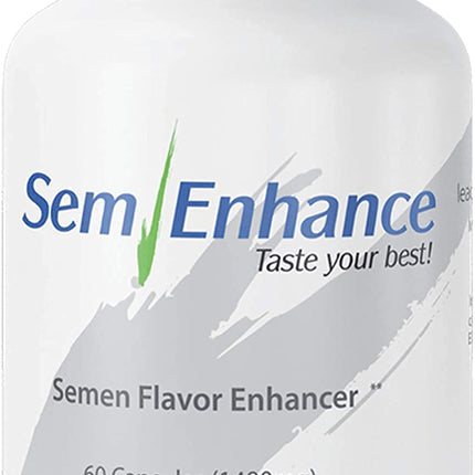 Semenhance - Make Your Semen Taste Fruity Men's Formula with Pineapple & Vitamin C - Fruit-Based Supplement for Men - 60 Capsules