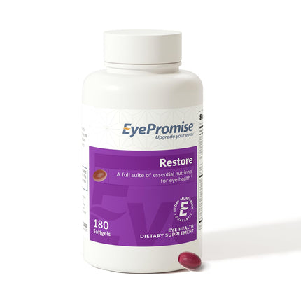 EyePromise Restore Aging Eye Health Supplements - 180 Softgels
