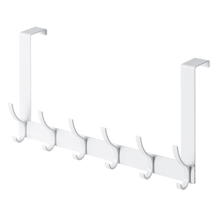 Over The Door Hooks,Door Hanger Hooks for Hanging (White, Fit 1-3/4" Doors)