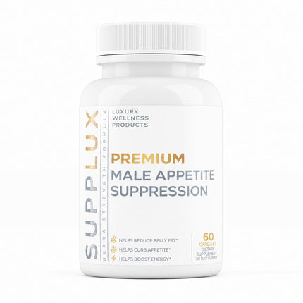 PREMIUM Male Appetite Suppressant - Weight Loss Pills, Fat Burner for Men, GLP-1 Pathway Support - Can Help Sustain Muscle While Burning Fat - Powerful Fat Burning Assistance- 60 Capusles