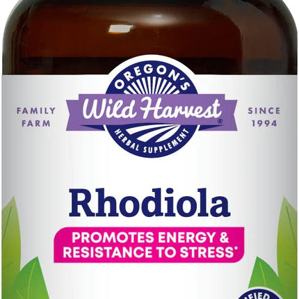 Oregon's Wild Harvest Rhodiola Supplement, 60 Count