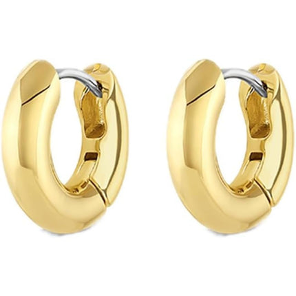 gorjana - Lou Huggies 1/2" Drop - 18k Gold Plated for Women