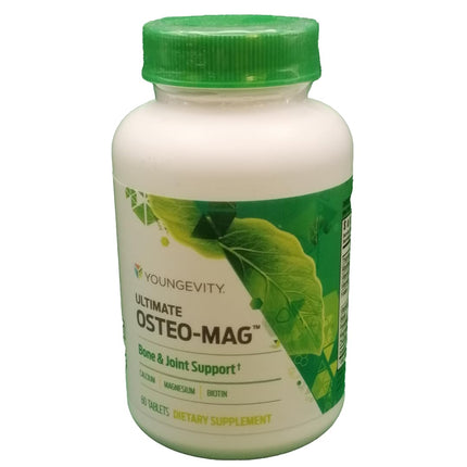 Youngevity Ultimate Osteo-Mag™ - Magnesium 200 + Vitamins B6, B12, Folate - Essential Co-Factors for Bone Health, Stress Support, Healthy Teeth - 60 Capsules (Pack of 1)