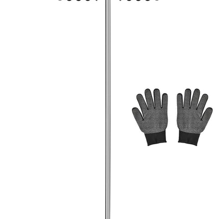 GADFISH Stainless Steel Soil Probe Rod,32-48 Inch Hight Adjustable Ground Rod Tool with T-Handle for Locating Septic Tanks,Underground Pipes,Water Lines,Graves and Gopher Runs