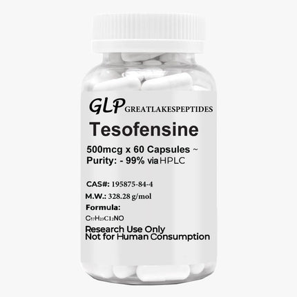 GreatLakesPeptides Tesofensine - 500mcg x 60 Capsules