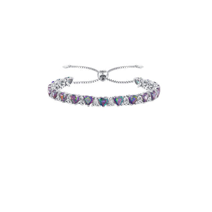 ETERMBOL June Birthstone Tennis Bracelets for Women