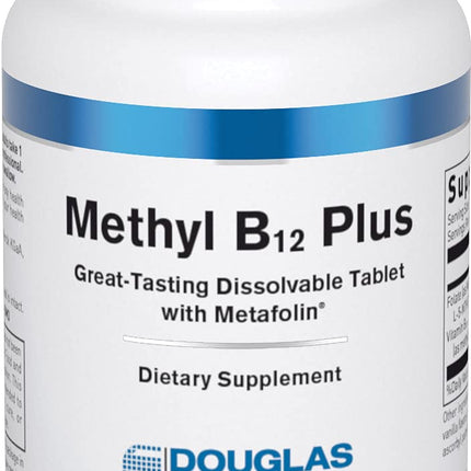 Douglas Laboratories Methyl B12 Plus | Supports Metabolism, Energy, Blood Cell Production, Nervous System, and Hormones* | 90 Lozenges