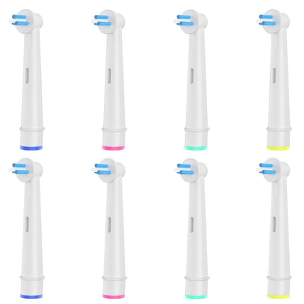 8pcs Interspace Replacement Heads Compatible with Oral B Electric Toothbrushes for Cleaning Crevices, Bridges and Implants.