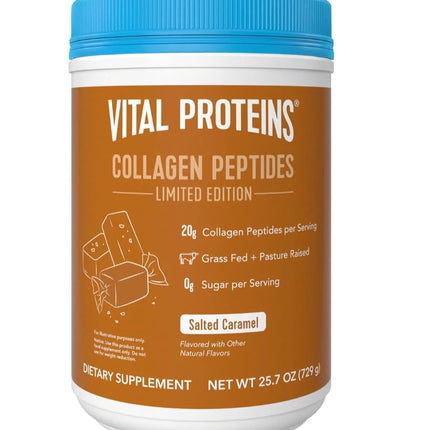 Vital Proteins Collagen Peptides Powder, Salted Caramel, 25.7 0z