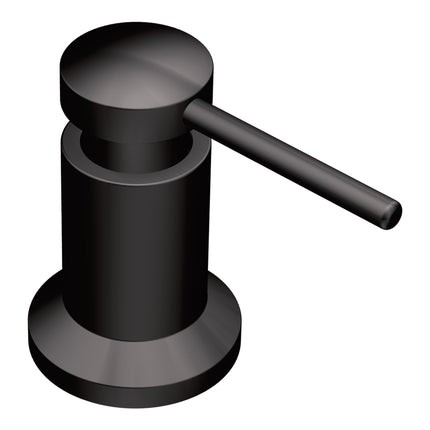 Moen Modern Deck Mounted Lotion or Kitchen Soap Dispenser Pump, Matte Black, 3942BL