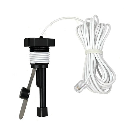 2026 Upgraded Flow Switch GLX-FLO-RP Replacement for Hayward Flow Sensor for Salt Cell, for Hayward Goldline Aquarite Salt System and Chlorine Generator with 15ft Cable (Metal Probe)