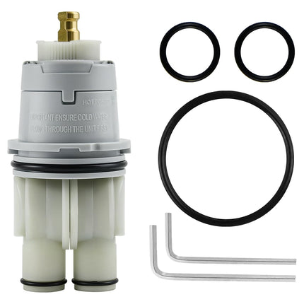 RP46074 Compatible with Delta 13/14 Series Bath Tub Shower Faucet Single Handle Universal MultiChoice Rough-in Valve Monitor Cartridge Repair Assembly Plumbing Parts