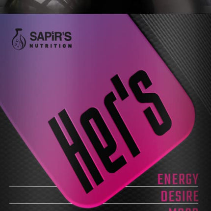 Female Libido Booster for Women - Increase Passion, Desire & Excitement - Relieve Stress, Reduce Dryness & Heighten Sensitivity, Her's Hornygoatweed Energy Supplement for Women in the Mood Enhancer