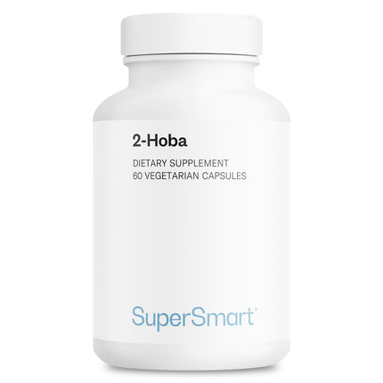 Supersmart 2-HOBA Supplement 100mg per Day (Hobamine) - 2-Hydroxybenzylamine | Non-GMO & Gluten Free - 60 Vegetarian Capsules