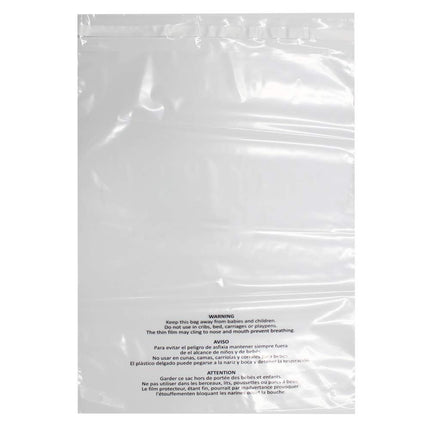 Belinlen 200 Count 12x15 Inch Self Seal Clear Poly Bags