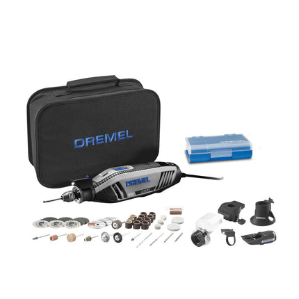 Dremel 4300-5/40 Rotary Tool Kit with LED Light - 5 Attachments & 40 Accessories - Ideal for Grinding, Cutting, Wood Carving, Sanding, and Engraving