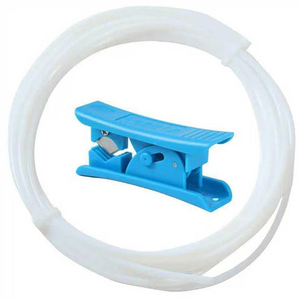 10M (32.8ft) PTFE Teflon Tube for 1.75mm Filament : 2.5mm ID×4mm OD Bowden Tube, for Bambulab AMS X1/ X1C/ P1P/ P1S/ A1/ A1 Mini, Prusa MMU3/ Direct Drive Extruder, with Tubing Cutter