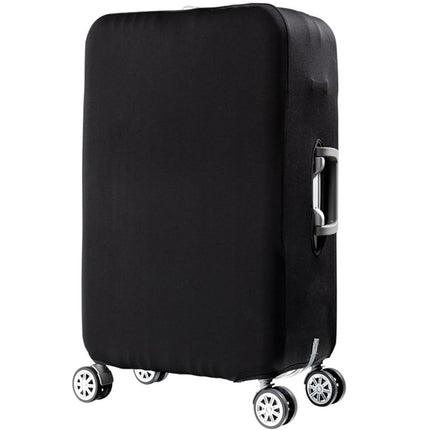 7-Mi Suitcase Cover Spandex Travel Luggage Covers Organizers Trolley Protector Fits 31 to 32 Inch Baggage Case Sleeve Black