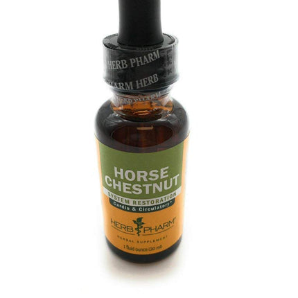 Herb Pharm Liquid Extract Drops for Healthy Veins and Circulation, Horse Chestnut, 1 Oz