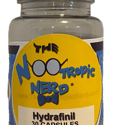 The Nootropic Nerd - 30 Count Hydrafinil Capsules - 500Mg