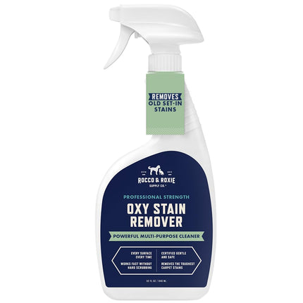 Rocco & Roxie Oxy Stain Remover, Oxygen-Powered Carpet Spray