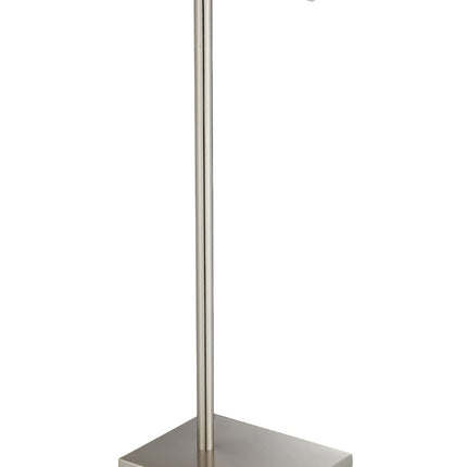Toilet Paper Holder Stand, Free Standing Toilet Paper Roll Holder with Reserve for Bathroom, Stainless Steel DECLUTTR