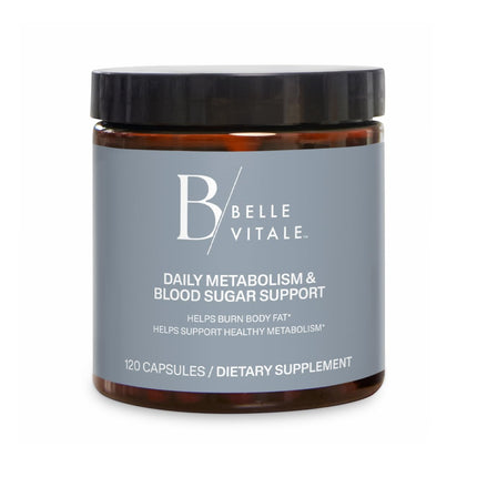 BODi Belle Vitale Daily Metabolism Support – Helps Support Healthy Weight & Fat Metabolism with Sinetrol, Chromax & Reducose, 120 Capsules