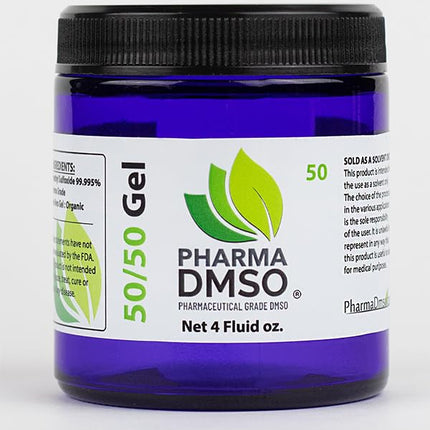 4 oz DMSO Gel with Organic Aloe Vera 50% Pharma Grade DMSO (4 oz.)