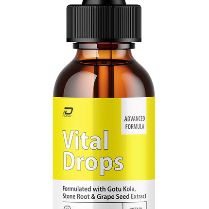 Vital Drops Healthy Formula – VitalDrops All Natural Healthy Levels - Extra Strength VitalDrop Liquid Drops, Reviews (1 Pack – 1 Month Supply)