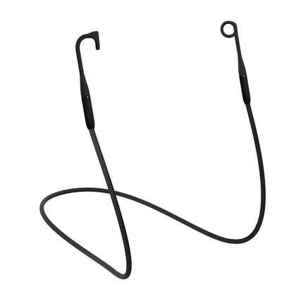 Loop Official Connector Cord For Loop Earplugs - Magnetic Tug-Resistant Safety Cord - Charcoal