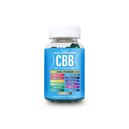 Curvy Body Bears CBB 13 in 1 Women’s Multivitamin Gummies | Herbal & Vitamin Gummy Supplement for Daily Wellness | Berry Flavor | 60 Gummies