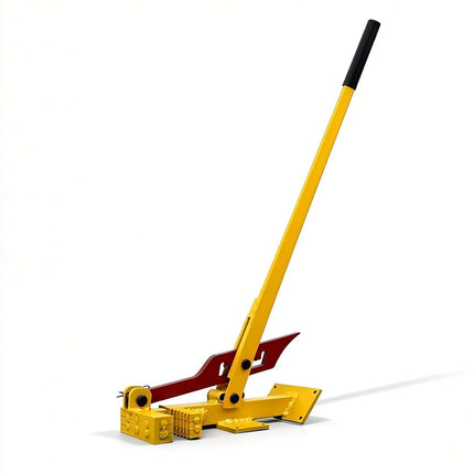 Maukeep Heavy Duty Tree Puller (0-4"), Large Sapling Puller, Manual Tool Uses High Leverage to Fully Uproot Stubborn Shrubs, Vines & Saplings | Ergonomic Heavy Duty Garden & Landscaping Tool (Yellow)