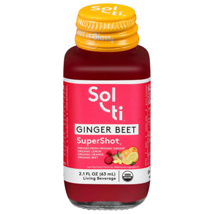 Sol-ti, Organic Ginger Beet Supershot, 2.1 FZ