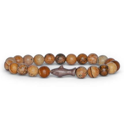 Fahlo Shark Tracking Bracelet, Wildlife Conservation, Dune, One Size