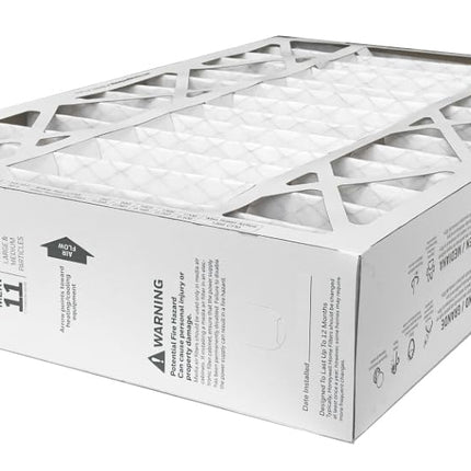 Honeywell FC100A1029 (2 Pack) - 16" x 25" x 4" Pleated Air Filter, MERV 11 Bundle with Same Day Supply Filter Change Reminder