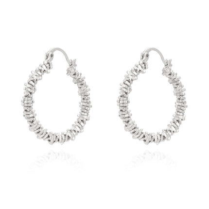 Milan Chiva 14K Gold Hoop Earrings for Women